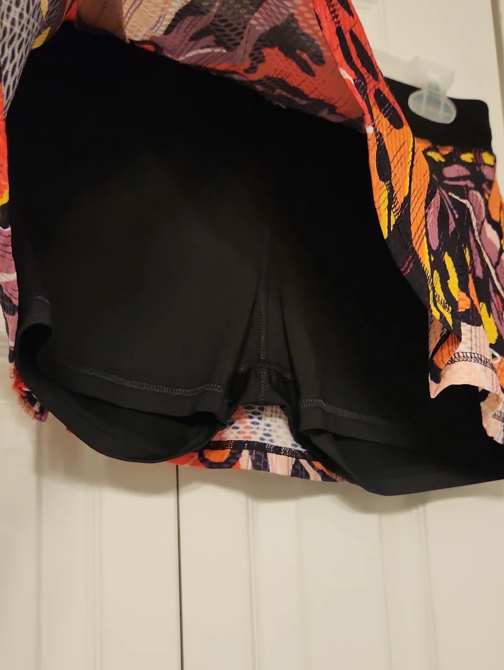 Sofibella Multicolor Print Tennis Skirt Athletic Skort